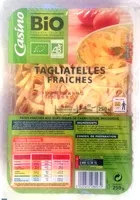 Mängden socker i Tagliatelles fraîches