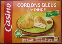 Mängden socker i Cordons Bleus de Dinde