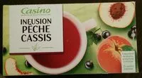 Mängden socker i Infusion Saveur Pêche Cassis