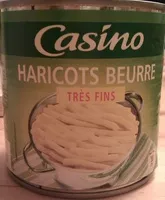 Mängden socker i Haricots beurre très fins