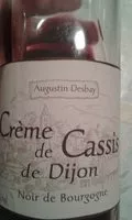 Mängden socker i Crème de cassis de Dijon Noir de Bourgogne AUGUSTIN DESBAY