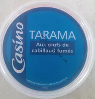 Mängden socker i Tarama aux oeufs de cabillaud fumés