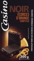 Mängden socker i Chocolat Noir Orange Ecorces confites