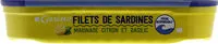 Mängden socker i Filets de sardines au citron et basilic