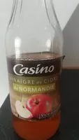 Mängden socker i Vinaigre de cidre de NORMANDIE