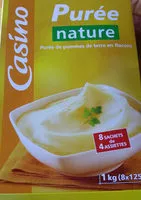 Mängden socker i Purée nature - Purée de pommes de terre en flocons