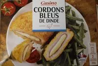 Mängden socker i Cordons bleus de dinde