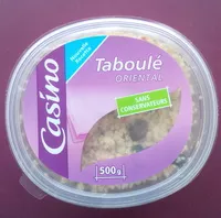 Mängden socker i Taboulé oriental