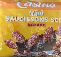 Mängden socker i Mini saucissons secs nature