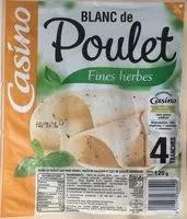 Mängden socker i Blanc de poulet fines herbes