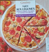Mängden socker i Tarte aux légumes - Tomates cerises, poivrons et courgettes grillés