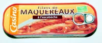 Mängden socker i Filets de maquereaux à l'escabèche