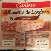 Mängden socker i Allumettes de Lardons Fumés