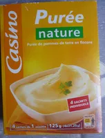 Mängden socker i Purée nature - Purée de pommes de terre en flocons