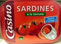 Mängden socker i Sardines a la sauce tomate