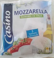 Mängden socker i Mozzarella