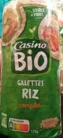 Mängden socker i Galettes riz complet