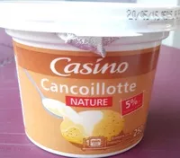 Mängden socker i Cancoillotte nature