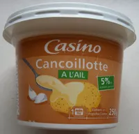 Mängden socker i Cancoillotte à l'ail