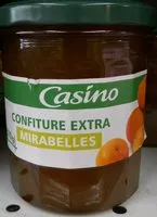 Mängden socker i Confiture extra de mirabelles