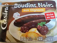 Mängden socker i Boudins noirs aux oignons