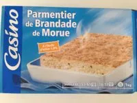 Mängden socker i Parmentier de Brandade de Morue Surgelée
