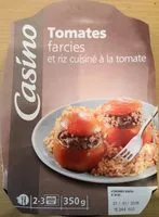 Mängden socker i Tomates farcies et riz cuisiné à la tomate