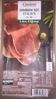 Mängden socker i Jambon sec Italien 4 tranches