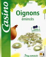 Mängden socker i Oignons Emincés Casino 1Kg (surgelés) 1 Kilo