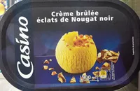 Mängden socker i Crème brûlée éclats de nougat noir