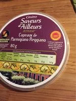 Mängden socker i Copeaux de Parmigiano reggiano