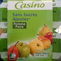Mängden socker i Pomme Poire Sans Sucres Ajoutés