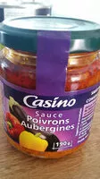 Mängden socker i Sauce poivrons aubergines