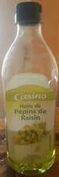 Mängden socker i Huile de pépins de raisin