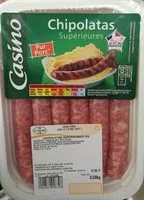 Mängden socker i Chipolatas Supérieures