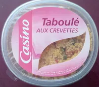 Mängden socker i Taboulé aux crevettes