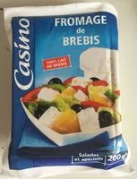 Mängden socker i Fromage de brebis