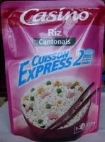 Mängden socker i Riz cantonais