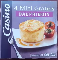 Mängden socker i 4 Mini gratins dauphinois
