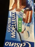 Mängden socker i Goûters moelleux saveur coco