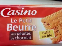 Mängden socker i Le Petit Beurre aux pépites de chocolat