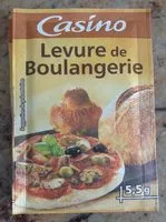 Mängden socker i Levure de boulangerie