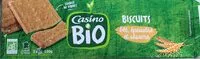 Mängden socker i BISCUITS blé, épeautre et sésame