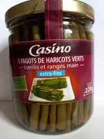 Mängden socker i 5 Fagots de haricots verts extra-fins