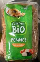 Mängden socker i Penne Rigate au blé complet bio