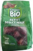 Mängden socker i Dattes deglet nour dénoyautées