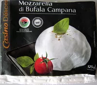 Mängden socker i Mozzarella Di Bufala Campana AOP