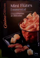 Mängden socker i Mini-flûtes emmental