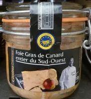 Mängden socker i Foie gras de canard entier du Sud-Ouest