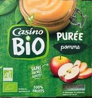Mängden socker i Purée de Fruits POMME Sans Sucres Ajoutés